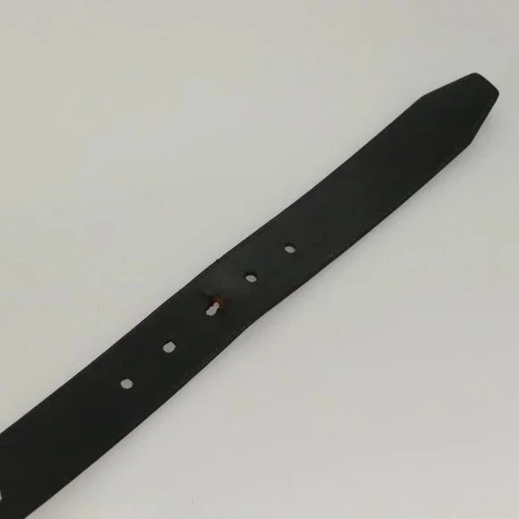 LOUIS VUITTON Damier Infini Ceinture Boston Belt Black LV Auth bs27758